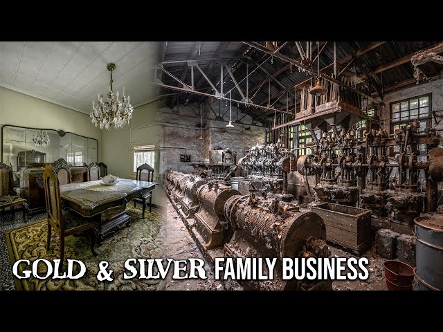 We found a Spanish family's GOLD & SILVER business left ABANDONED as a whole!