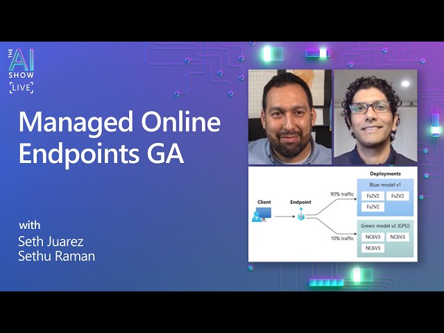Build Recap | Managed online endpoints GA