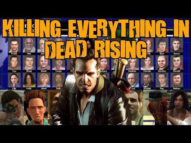 Can You Kill Every Single Survivor and Boss in Dead Rising On a New Game File?