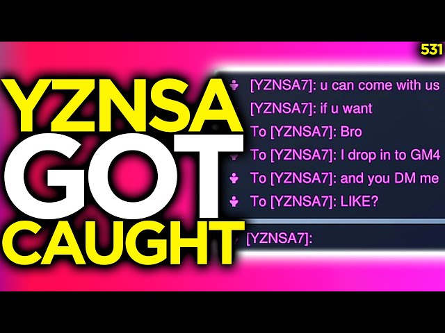 YZNSA Caught Trying To Exploit The Competitive System!