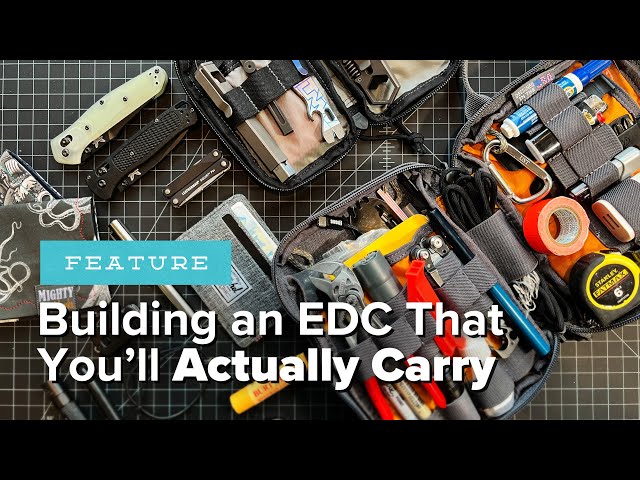 Carrying Awesome EDC Gear Without Looking CRAZY  - My Pockets, Mini Kit, and MacGyver Kit