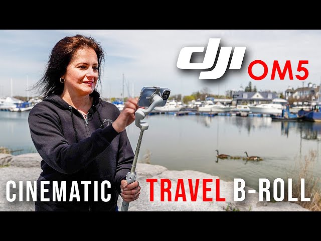 How to film TRAVEL CINEMATIC B-ROLL with gimbal DJI OM5 and smartphone. Tutorial for beginners.
