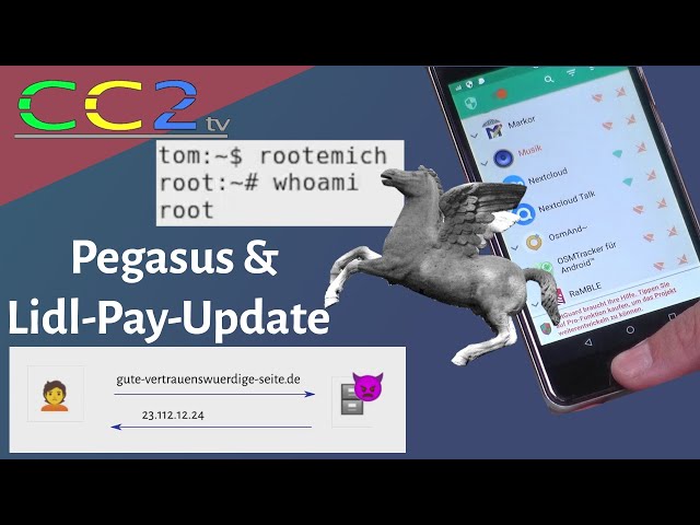 Wie Pegasus spioniert und wie wir uns schützen (CC2tv Folge 300)