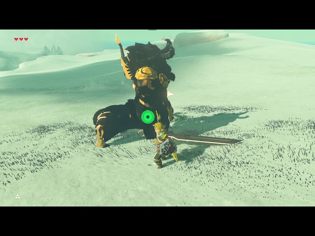 Botw Modded - Moon Slayer Set Lynel getting obliterated