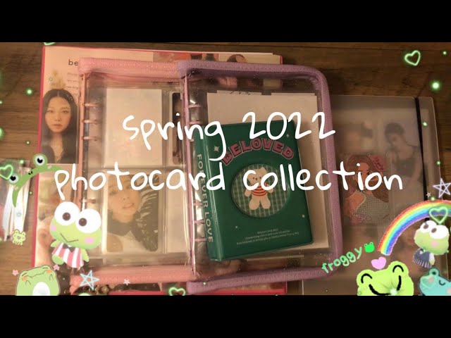 Spring 2022 Photocard Collection (+ storing photocards) - Kep1er, Billlie, Red Velvet, Itzy, & more