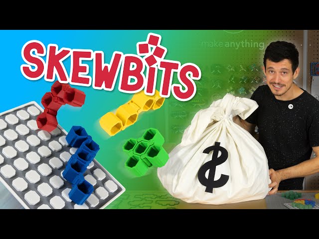 I accidentally invented a puzzle...SKEWBITS!