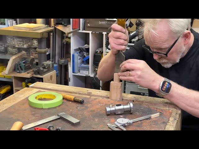Adam Savage in Real Time: Fashioning a Hammer Handle From Scrap