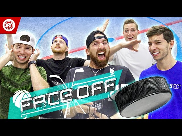 Dude Perfect Hockey Skills Challenge | FACE OFF