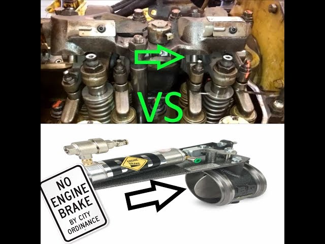 The Difference Between Jake Brakes And Exhaust Brakes?