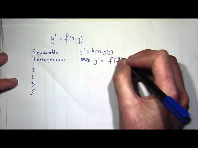 How to solve ANY differential equation