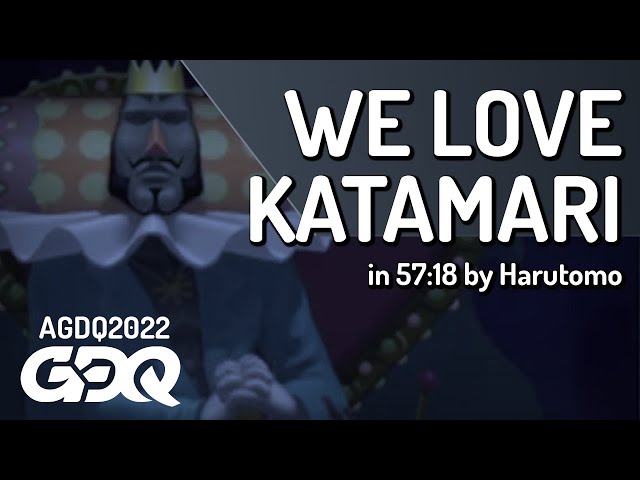 We Love Katamari by Harutomo in 57:18 - AGDQ 2022 Online