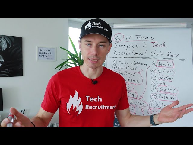 15 IT Terms Everyone In Tech Recruitment Should Know – IT & Tech Recruitment Insights