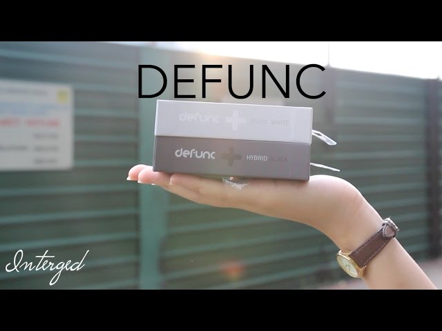 Defunc Earbuds: Earbuds for everyone!