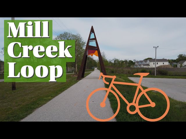 Biking the 13-mile Mill Creek loop from the Towpath Trail