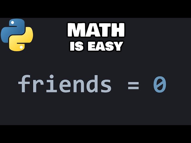 Math in Python is easy + exercises 📐