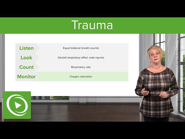 Trauma: Primary Survey, ABCDE-Assessments & Take-home points – Emergency Medicine | Lecturio