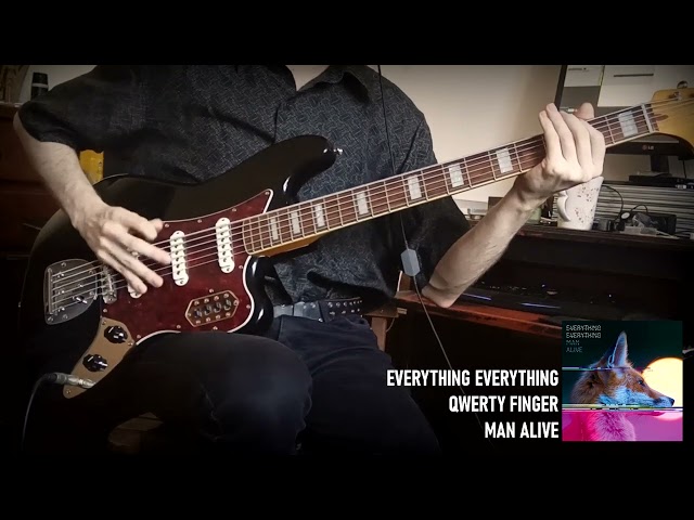 Everything Everything - Qwerty Finger (Bass VI cover)