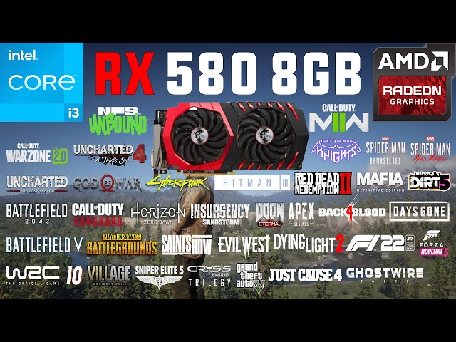 RX 580 8GB Test in 40 Games in 2022