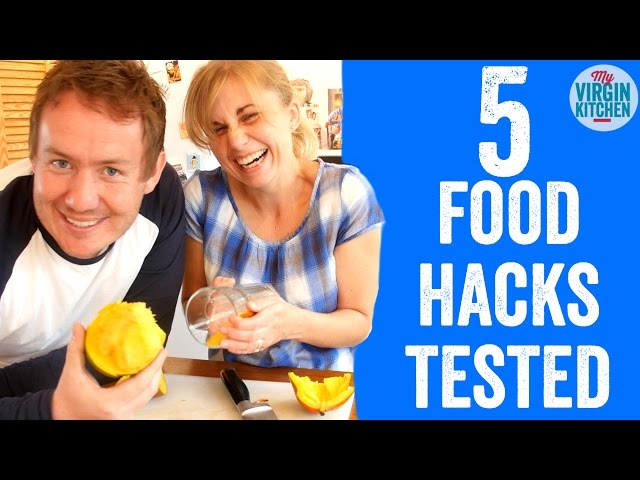 We tested Kitchen Hacks | Can You Peel a Mango with a Glass!?