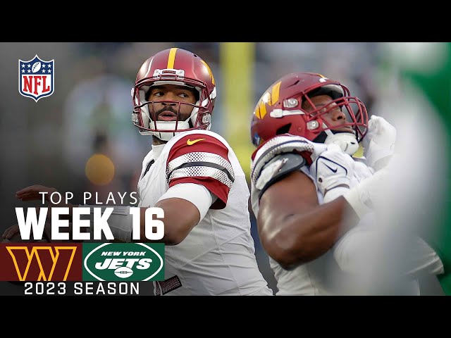 Washington Commanders Top Plays vs. New York Jets | 2023 Regular Season Week 16