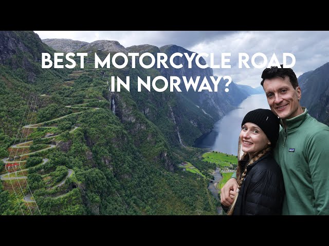 The Road To Lysebotn - Norway by Motorcycle