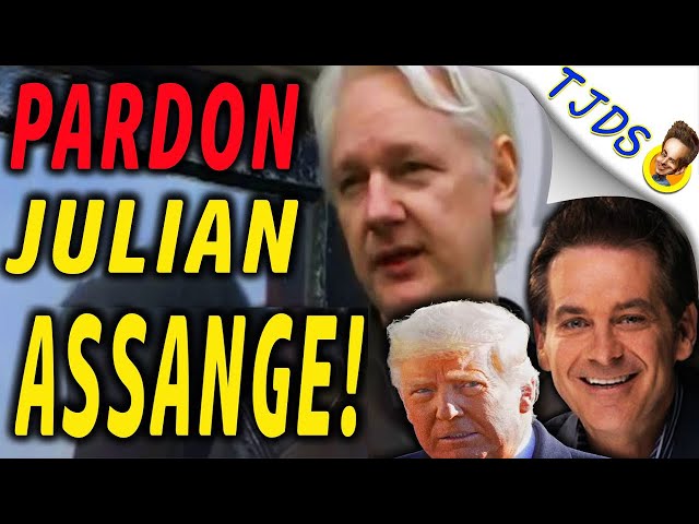Jimmy Convinces Tucker:  Trump Must PARDON Assange!