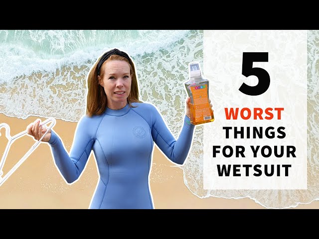 5 Worst Things for Your Wetsuit + Maintenance Tips
