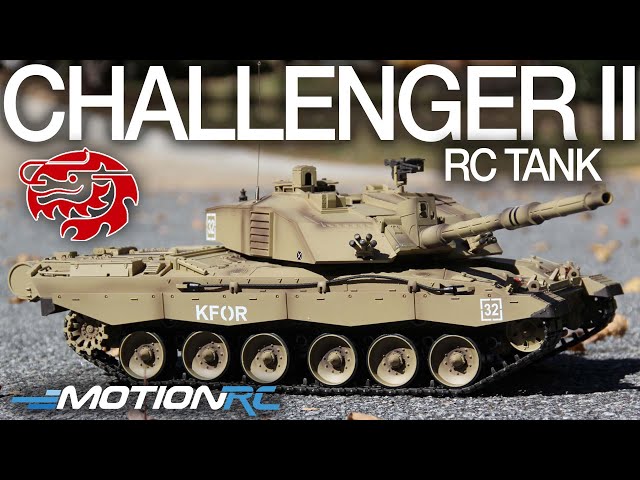 Heng Long UK Challenger II 1/16 Scale RC Tank | Motion RC