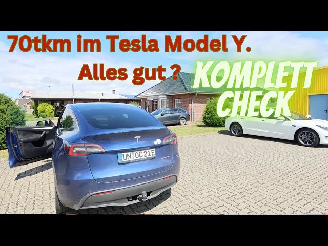 Tesla Model Y Garantiecheck 70.000KM. Mängelfrei ist anders