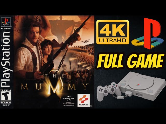 The Mummy | PS1 | 4K60ᶠᵖˢ UHD🔴 | Longplay Walkthrough Playthrough Full Movie Game