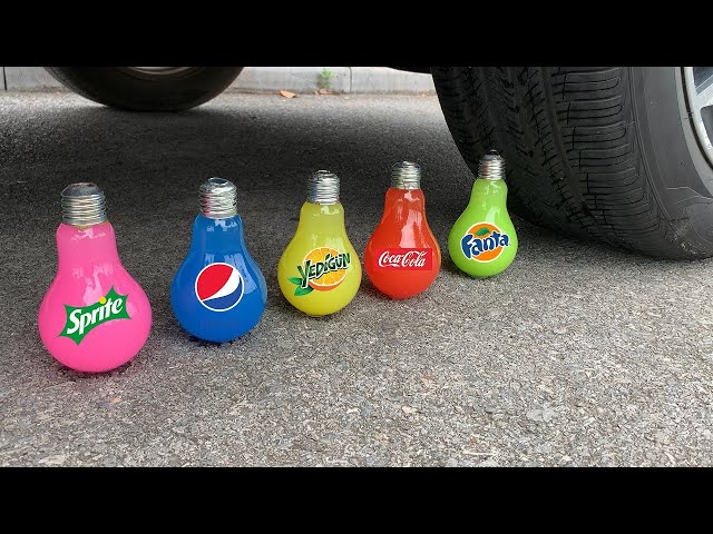 Coca Cola, Mirinda, Fanta, Pepsi vs Mentos in Different Holes Underground 5