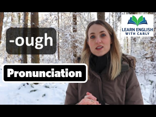 English Pronunciation: Pronouncing '-OUGH' #pronunciation #englishspeaking #ough