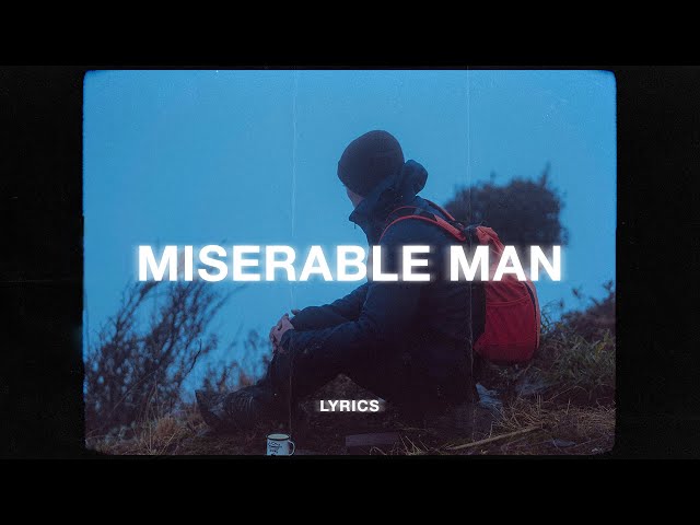 David Kushner - Miserable Man (Lyrics)