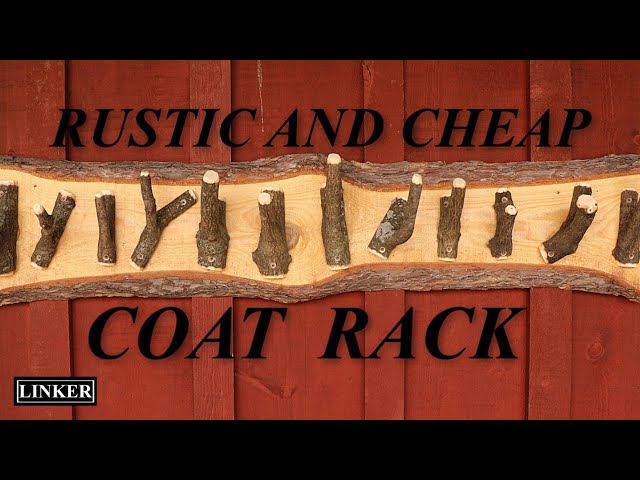 Maple Branch Coat Rack -Free Material DIY