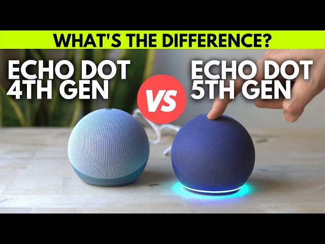 Echo Dot 5TH GEN vs 4TH GEN Sound Test - Should you UPGRADE?
