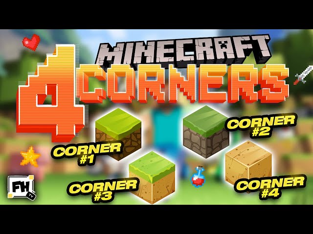 Minecraft 4 Corners Video Game Challenge | Brain Break | GoNoodle