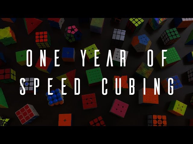 One Year of Speed Cubing - My Story