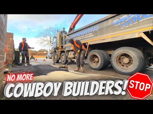 Eliminating The COWBOY BUILDERS...