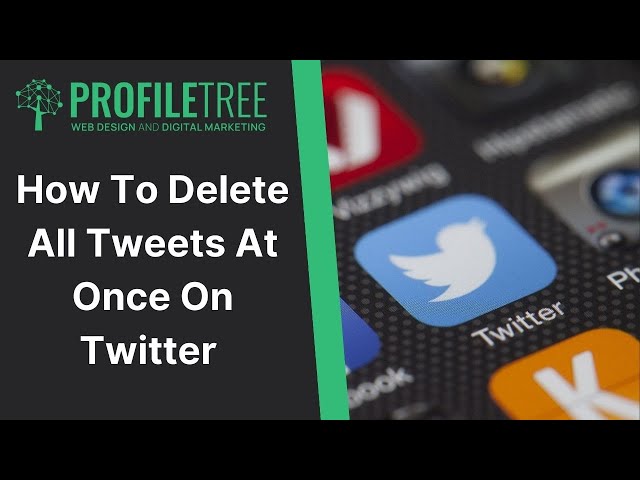 How To Delete All Tweets At Once On Twitter | Twitter | Social Media | Social Media Marketing