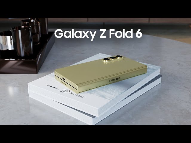 Introducing The Samsung Galaxy Z Fold 6!