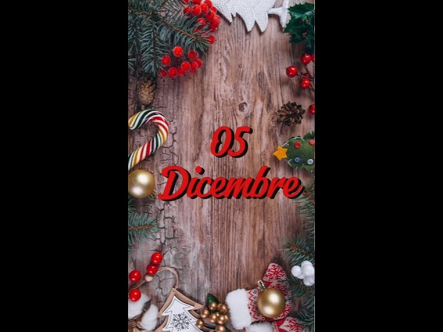 05 dicembre il nostro Calendario dell'avvento🎄