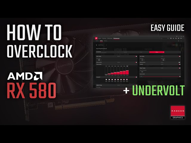 How to OVERCLOCK and UNDERVOLT RX 580 | ADRENALIN 2020 Easy Guide, Tutorial