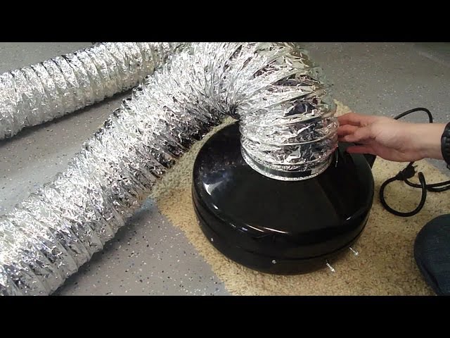 How to Make a Fume Hood Part 4 - Ducting and Testing