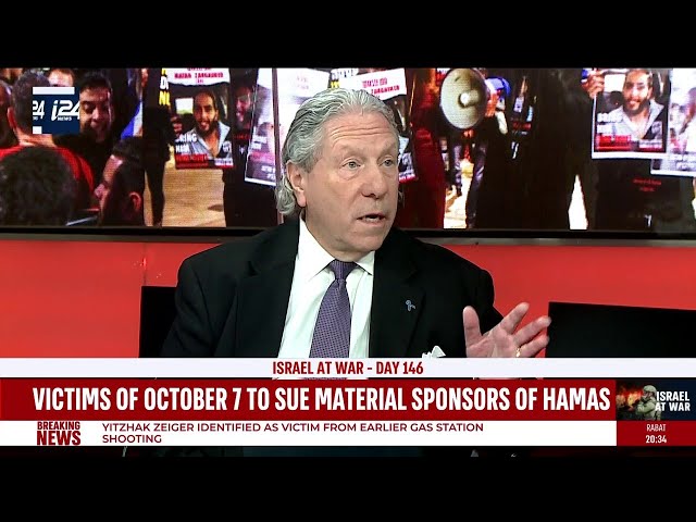 Victims of October 7 sue sponsors of Hamas