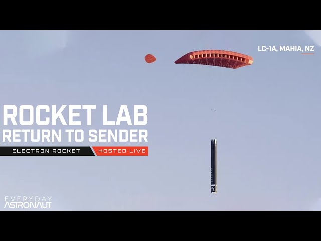 Watch Rocket Lab try to recover a booster for the first time!
