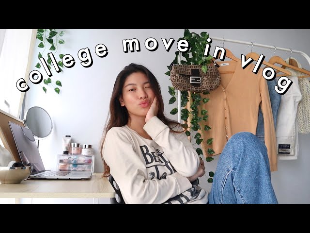 COLLEGE MOVE IN VLOG (Philippines) | Bianca Gan