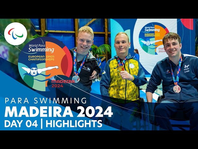 🏊‍♂️ Para Swimming - Madeira 2024: Day 04 Highlights, Records and Exciting Moments