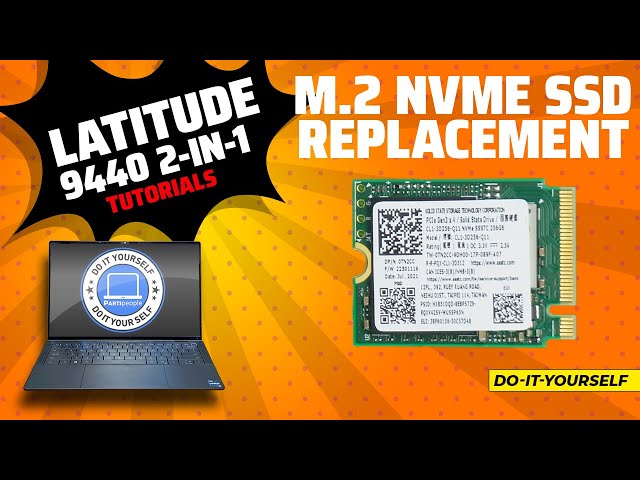 How To Replace Your M.2 NVMe SSD | Dell Latitude 9440 2-In-1