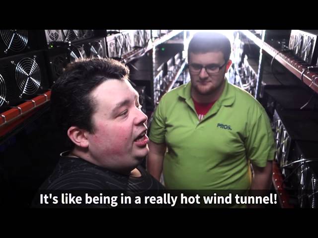 Touring a huge secret BitCoin mine under construction in the USA - @Barnacules