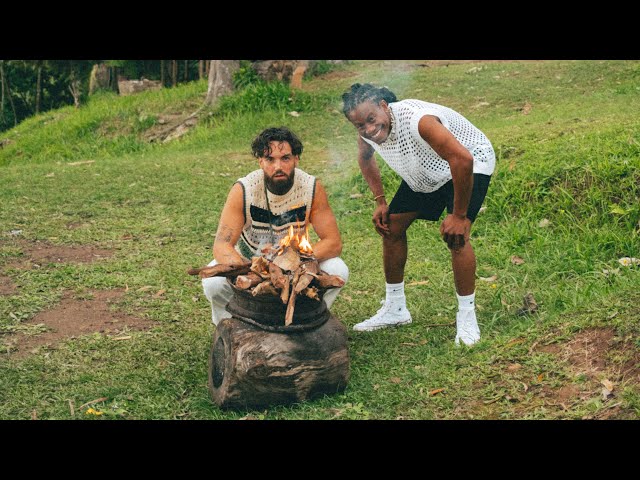 Campfire ASMR Cooking On Jamaican Mountain | 🇯🇲 Episode 7
